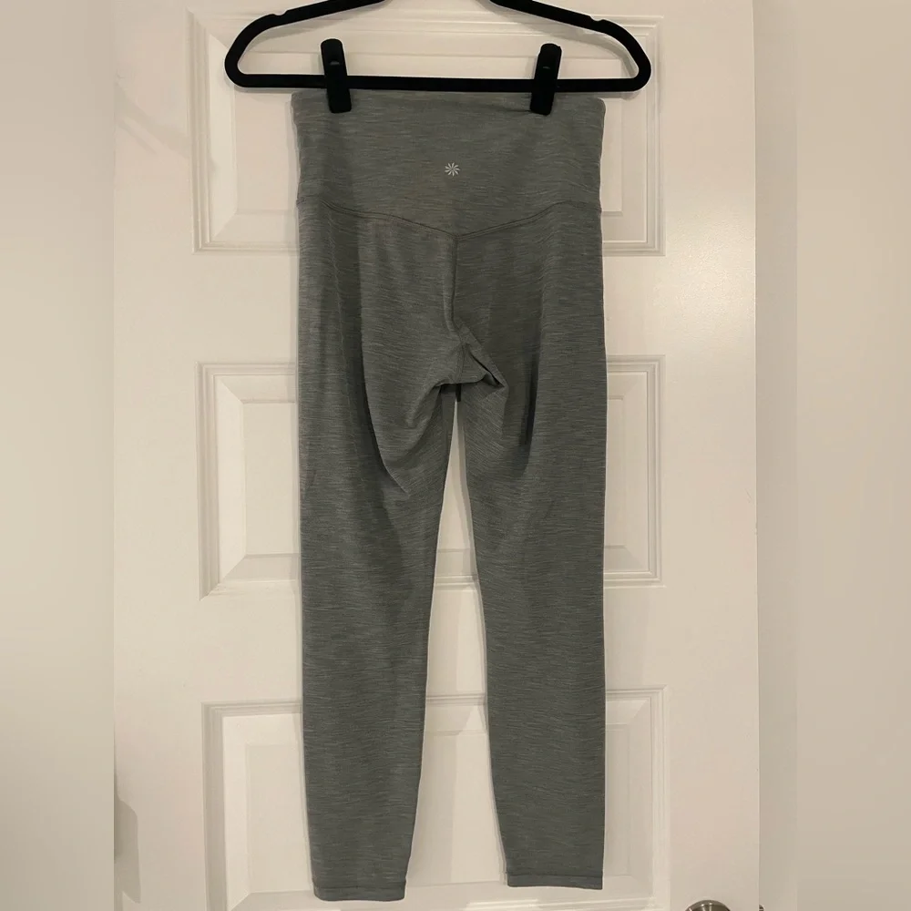 Athleta Ultra High Rise Elation 7/8 leggings, grey, size small - Picture 3 of 5